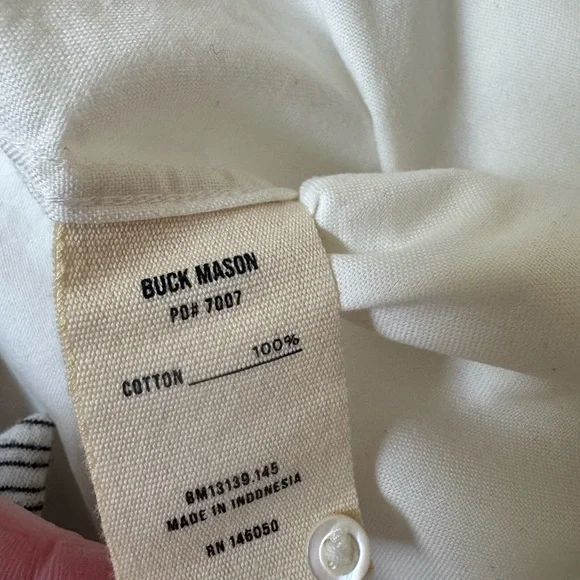 Buck Mason Shirt - Picture 3 of 5